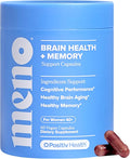 MENO Brain Health + Memory Support Capsules – Daily Support for Cognitive Performance, Concentration & Healthy Brain Aging – with Phosphatidylserine, Creatine, Sage Leaf & Huperzine A – 30 Servings