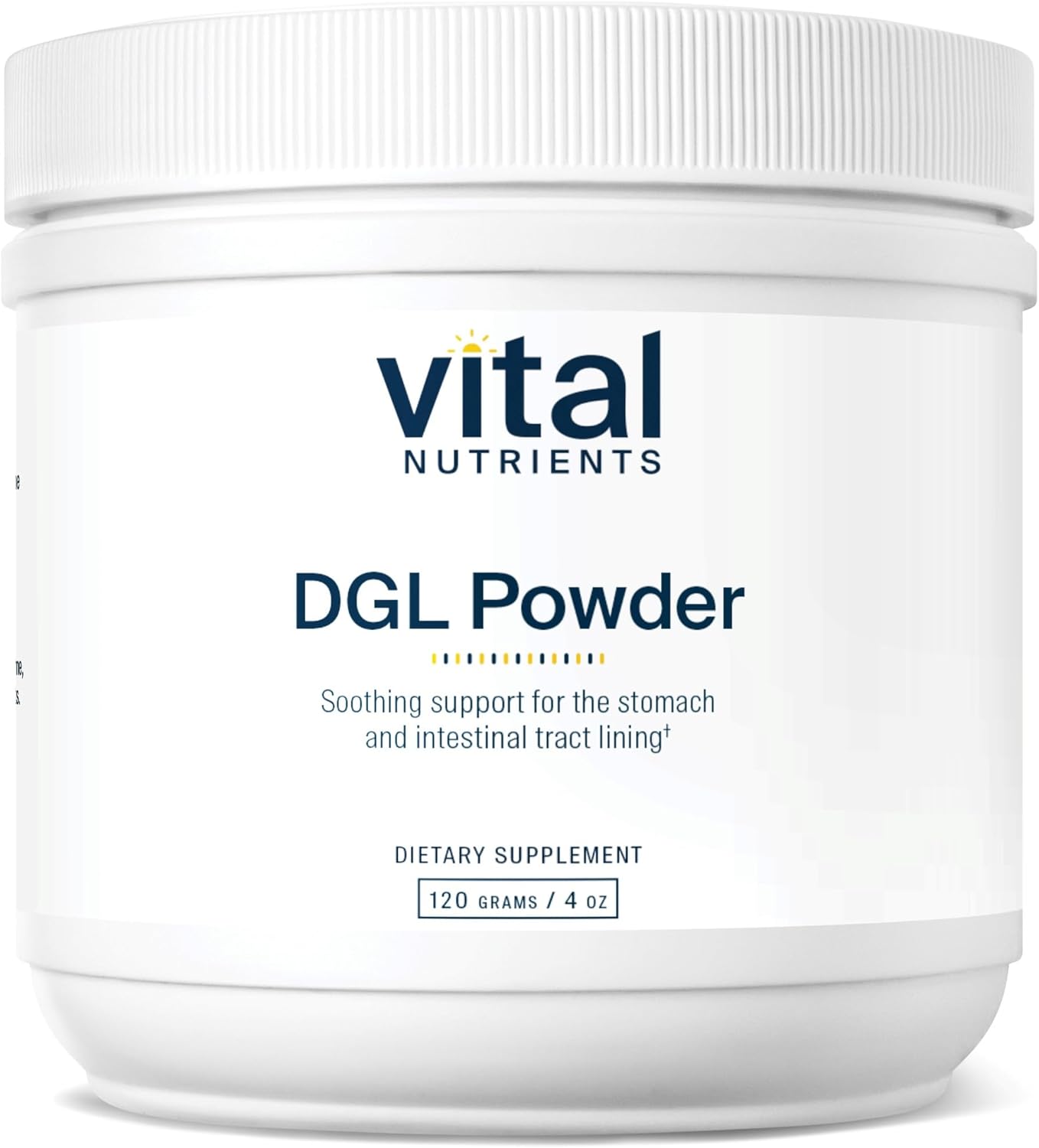 Vital Nutrients DGL Powder | Vegan DGL Licorice Root Extract to Support Healthy Stomach Lining and Digestive Tract* | Gluten, Dairy, Soy Free | Non-GMO | 120g