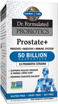Garden of Life Dr. Formulated Probiotics Prostate+- 50 Billion CFU - Supports Prostate, Immune & Gut Health - Contains Organic Flowens Cranberry & Vitamin D3-60 Vegetarian Capsules