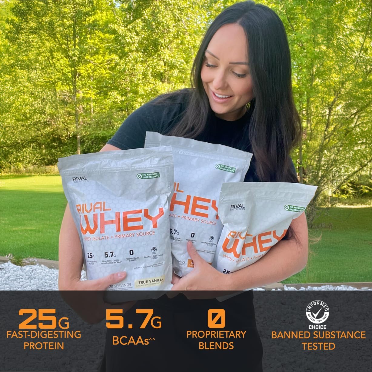 Naturally Flavored Rival Whey - Honey Nut Vanilla 2lb