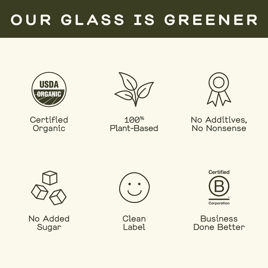 Greenhouse Juice Organic Fiery Ginger Wellness Shots 12-Count 60ml Glass Bottles, Vegan & Gluten-Free