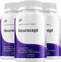 Neurocept Supplement Capsules – Neurocept All Natural Maximum Strength Formula Focus Memory Support and Reviews (3 Pack – 300 Capsules)