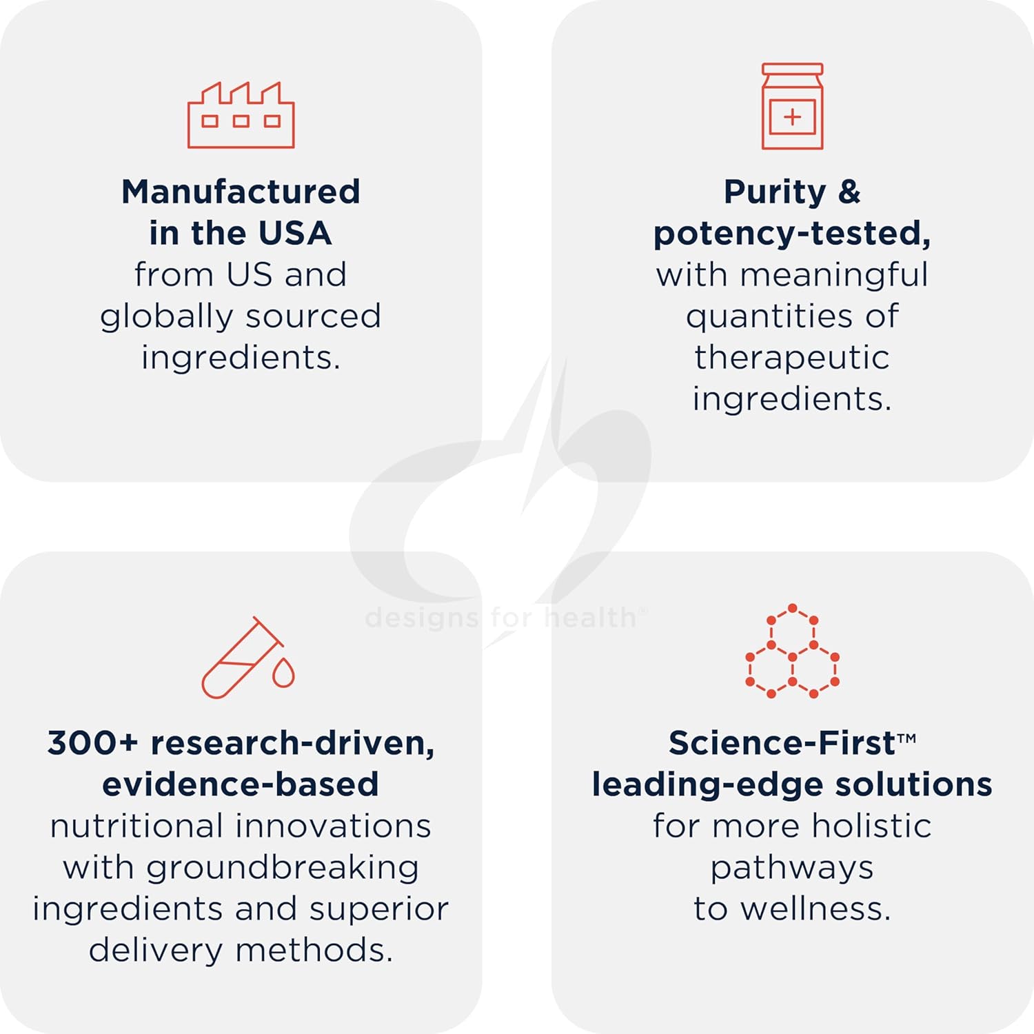 Designs for Health Immune Support Packets - One Month Supply Vitamin Packs with Immunitone Plus Mushroom Complex + Herbs, NAC, Vitamin D + K, Zinc + Vitamin C (30 Packets)