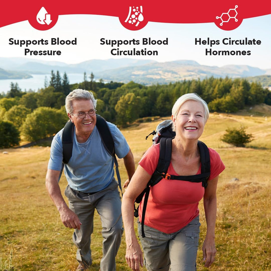 LifeSeasons B/P Stabili-T - Blood Pressure Support - Vitamin Supplement for Healthy Heart & Circulation - Ashwagandha, Arjuna & Hawthorn Berry - 240 Capsules