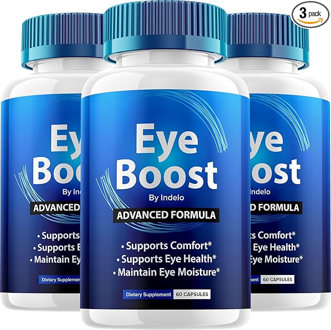 (3 Pack) Eye Boost – Advanced Supplement Formula for Daily Eye Health Support (180 Capsules)