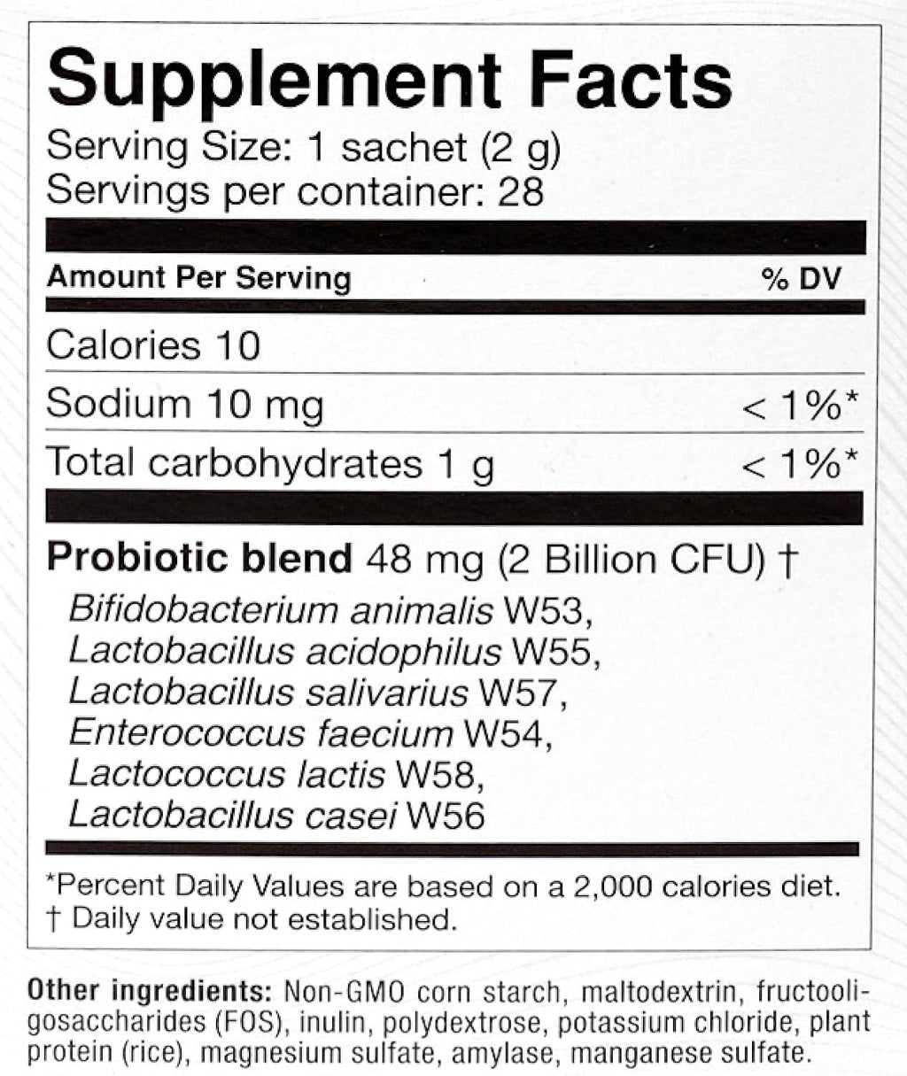 Balance Probiotic Immune Support - Bifidobacterium & Lactobacillus - Hypoallergenic - Immune Booster Supplement for Men and Women - Non-GMO (28 Daily Packets)