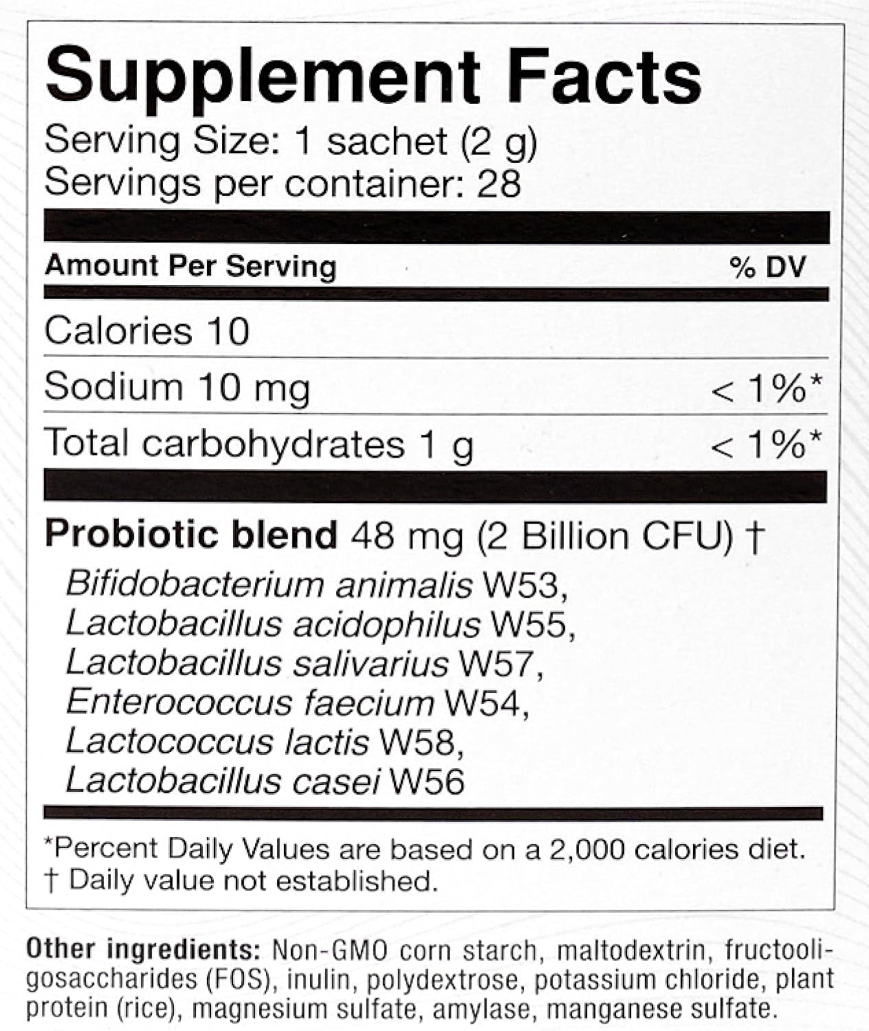Balance Probiotic Immune Support - Bifidobacterium & Lactobacillus - Hypoallergenic - Immune Booster Supplement for Men and Women - Non-GMO (28 Daily Packets)