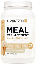 TransformHQ Meal Replacement Shake Powder 28 Servings (Vanilla) - Gluten Free, Non-GMO