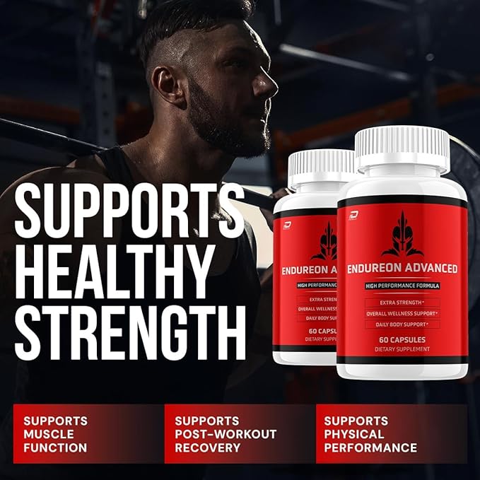 Endureon Advanced Capsule – EndureonAdvanced Natural Ingredients Advanced Formula Health Support and Reviews (3 Pack - 180 Capsules)