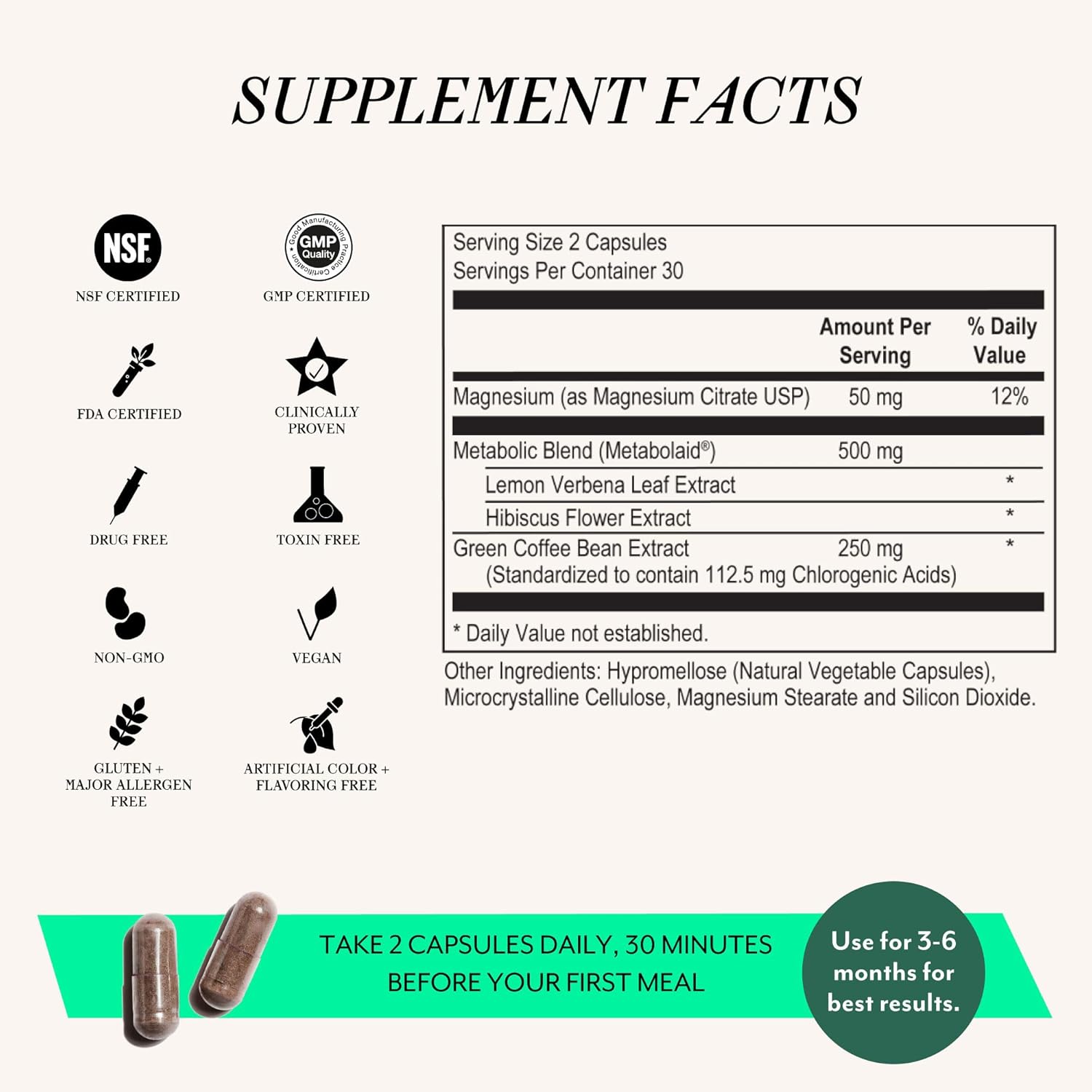 Veracity Metabolism Ignite - Boosts GLP-1 to Reduce Appetite and Cravings for Clinically Proven Weight Loss - Natural GLP-1 & Metabolic Support Supplement - Burns Fat - Side Effect Free - 30 Serving