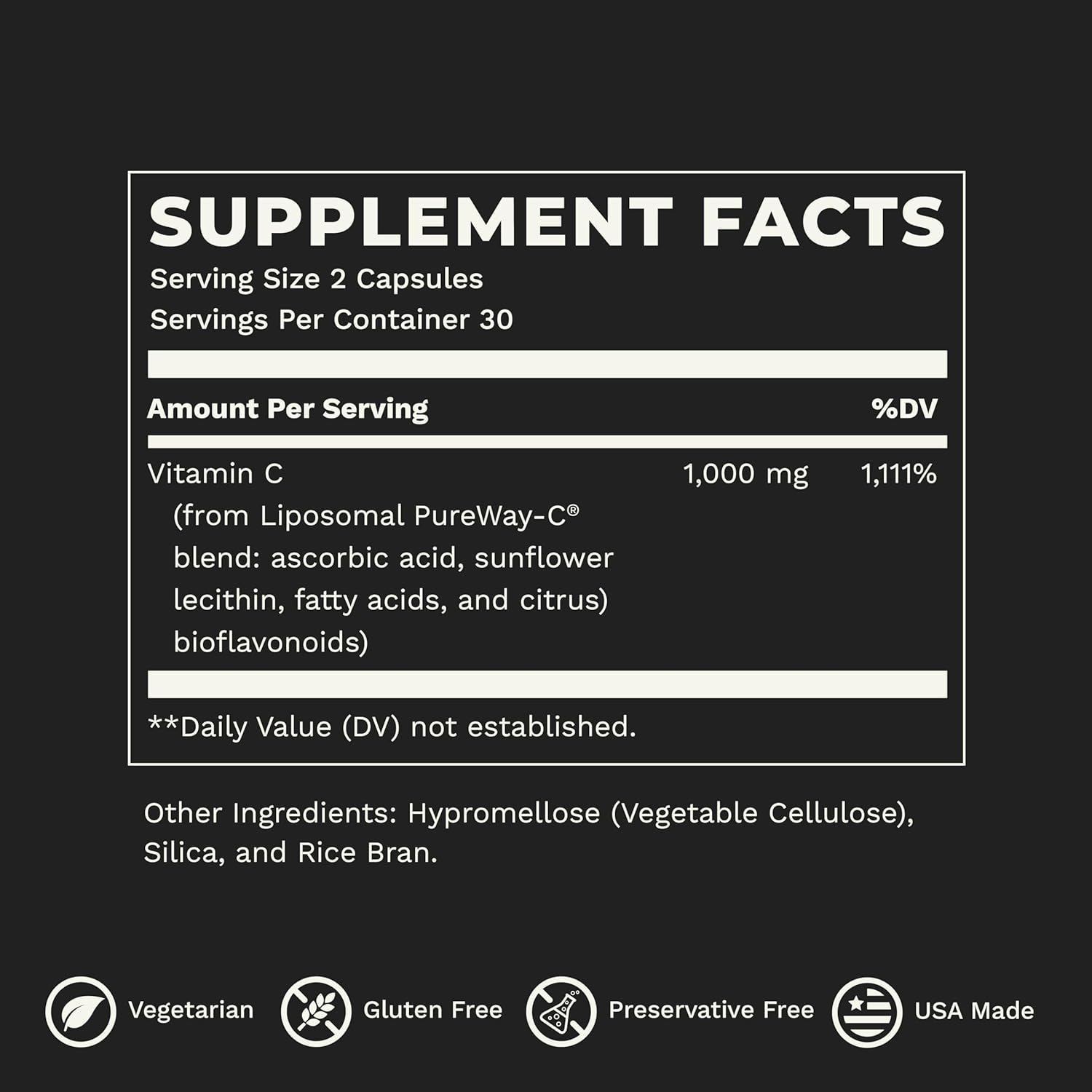 LifeSeasons Essentials Liposomal - Vitamin C Supplement - Supports Skin Heart & Boosts Immunity - Enhances Collagen Production - Antioxidants for Stress Relief - 60 Capsules