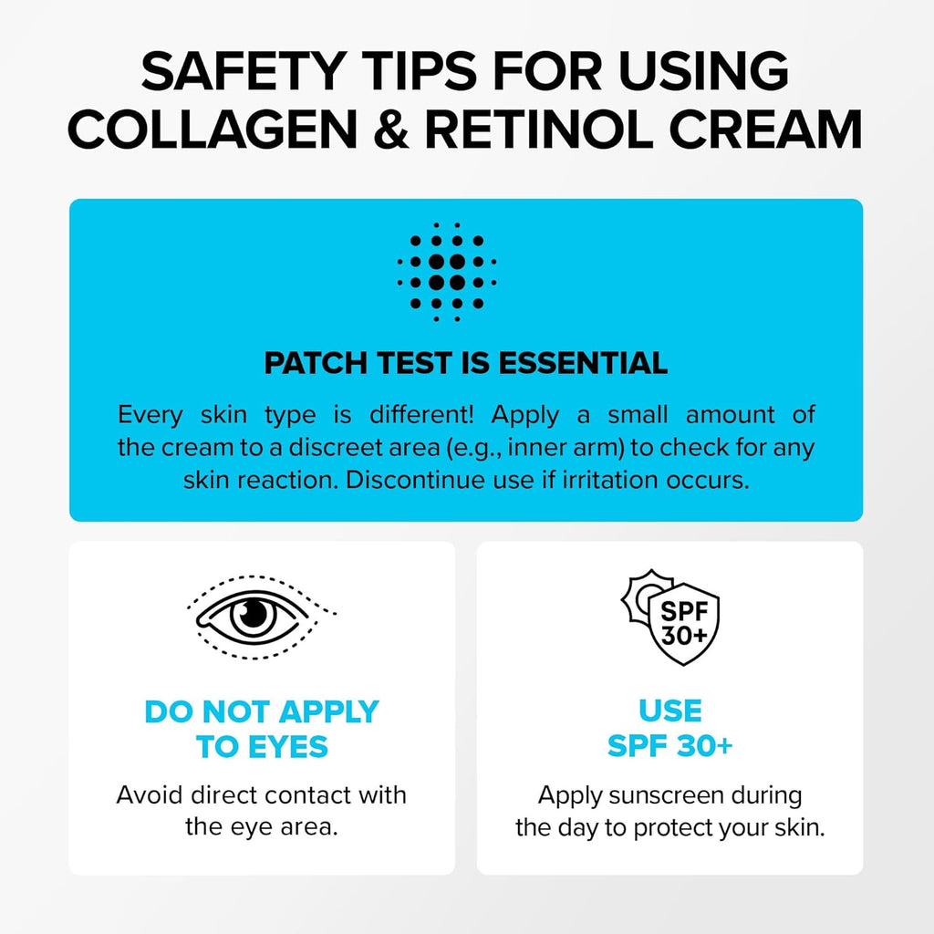 SimplyVital Collagen, Retinol & Hyaluronic Acid Cream - Anti-Aging Face Moisturizer for Face, Firming Skin Care Neck & Décolleté - Made in USA, Daily Moisturizer Face Cream Day & Night - 1.7 fl.oz.
