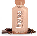 Huma Chia Energy Gel, Doubleshot Mocha, 12 Pack, 100mg Caffeine per Packet - Premier Sports Nutrition for Endurance Exercise