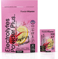 PowderVitamin Electrolytes Powder Plus, Keto, Raspberry Lemonade, Sugar Free, 1000mg Potassium, 120mg Calcium, 120mg Magnesium, Non-GMO, Zero Calories, 30 Hydration Packets