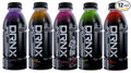 DRNX Water 12 Pack Variety Pack - Zero Sugar - 5 Calories - Super Herbs - Vitamins, Electrolytes, Antioxidants, Keto Friendly, All Natural (Variety Pack) Kiwi Strawberry, Apple Turmeric, Mango Turmeric, Elderberry Grape