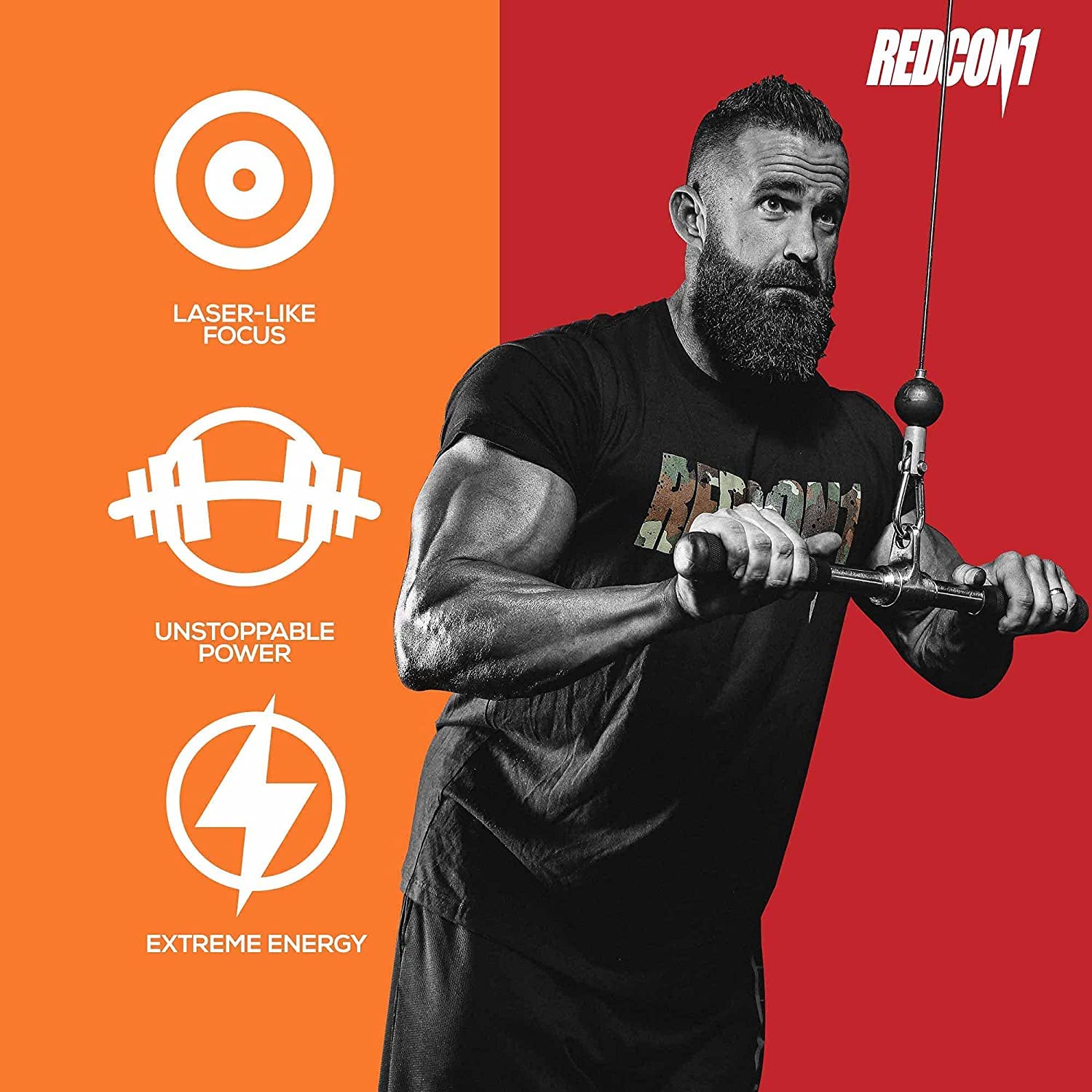 REDCON1 Total War Ready to Drink Pre Workout, Strawberry Mango - Endurance Boosting, Keto Friendly RTD Formula - Amino Acid + Citrulline Malate Pre Workout Drink for Men & Women (12 Servings)