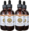 Amla Liquid Extract, Organic Amla (Emblica Officinalis) Tincture 4x4 oz
