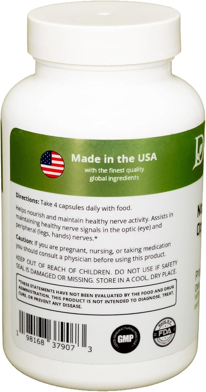 Nerve Control – Alpha Lipoic Acid (ALA) & B Vitamin Complex (1 Month Supply) to Support Healthy Nerve Function and Comfort in Hands & Feet