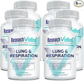 Research Verified Lung and Respiration - Seasonal Allergy and Sinus Support - Vitamin A, C & D, Quercetin, Nettle Leaf Extract - 360 Capsules - Made in The USA