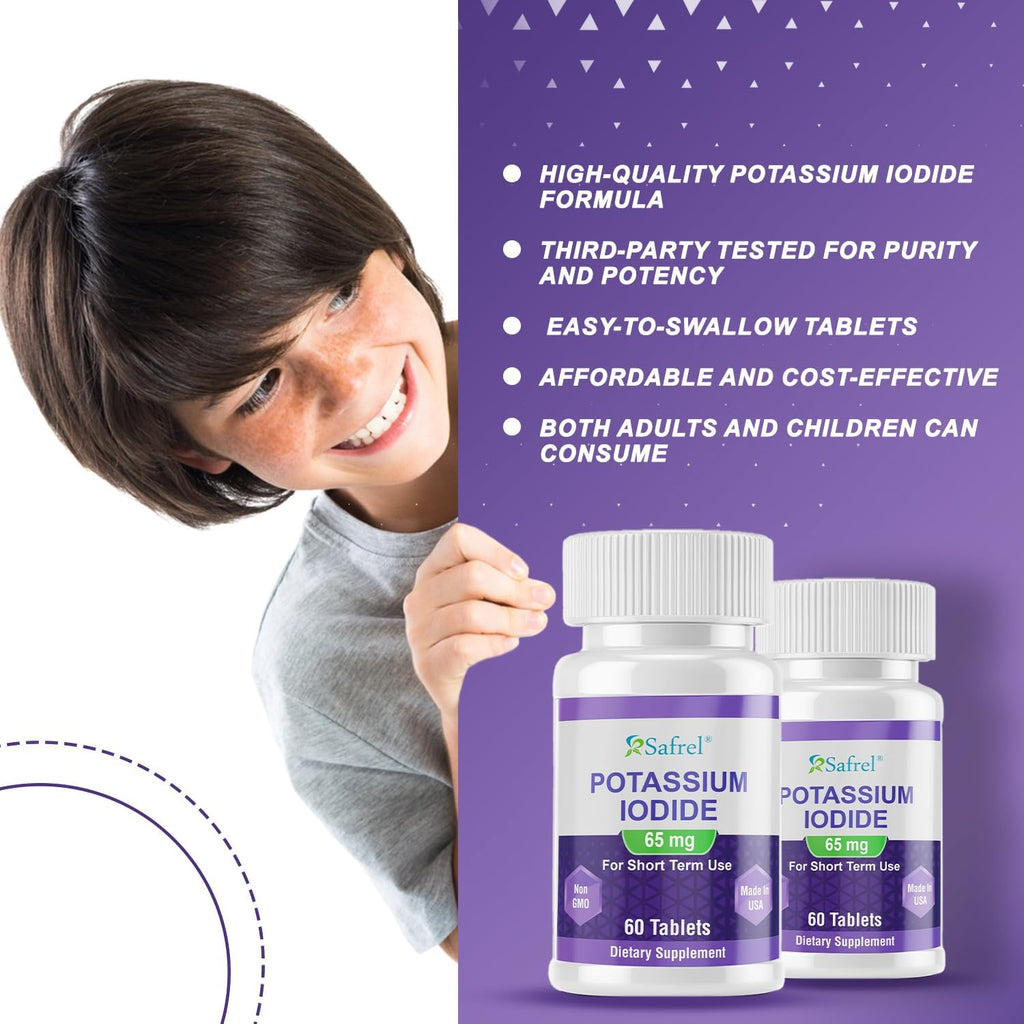 Potassium Iodide 65 mg Tablets per Serving