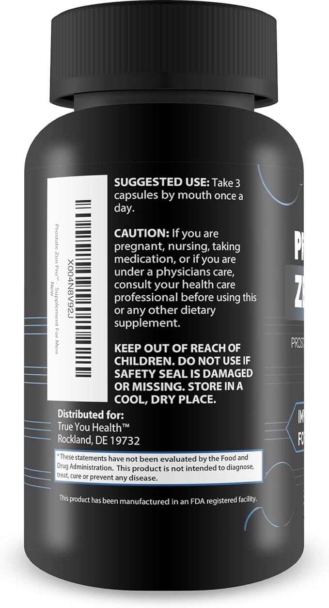 Prostate Zen Pro - Improved Formula - Our Best Prostate Health Supplement for Men - Our Best Prostate Support Supplement for Men’s Health - Natural Prostate Genix ProstaZen