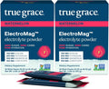 True Grace ElectroMag - 16 Stick Packs (Pack of 2) - Watermelon - Electrolyte Powder for Rapid Hydration - Sodium, Potassium, Magnesium & Cordyceps - Zero Sugar & Carbs - Non-GMO - 32 Total Servings