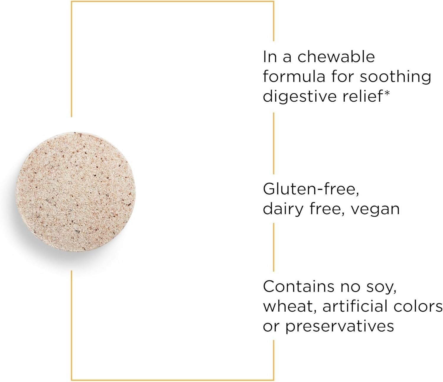 Integrative Therapeutics Rhizinate - Deglycyrrhizinated Licorice (DGL) - for Digestive Support with Licorice Root Extract* - Gluten Free - Dairy Free - Vegan - 100 Chewable Tablets
