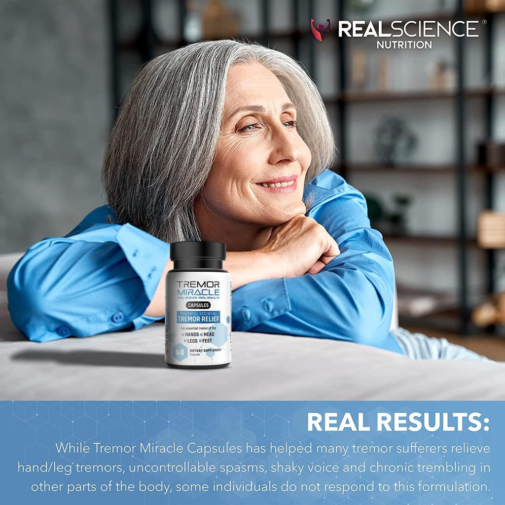 Tremor Miracle Capsules - Essential Tremor Herbal Capsule Supplement for Hands, Legs, Feet, Head Tremors