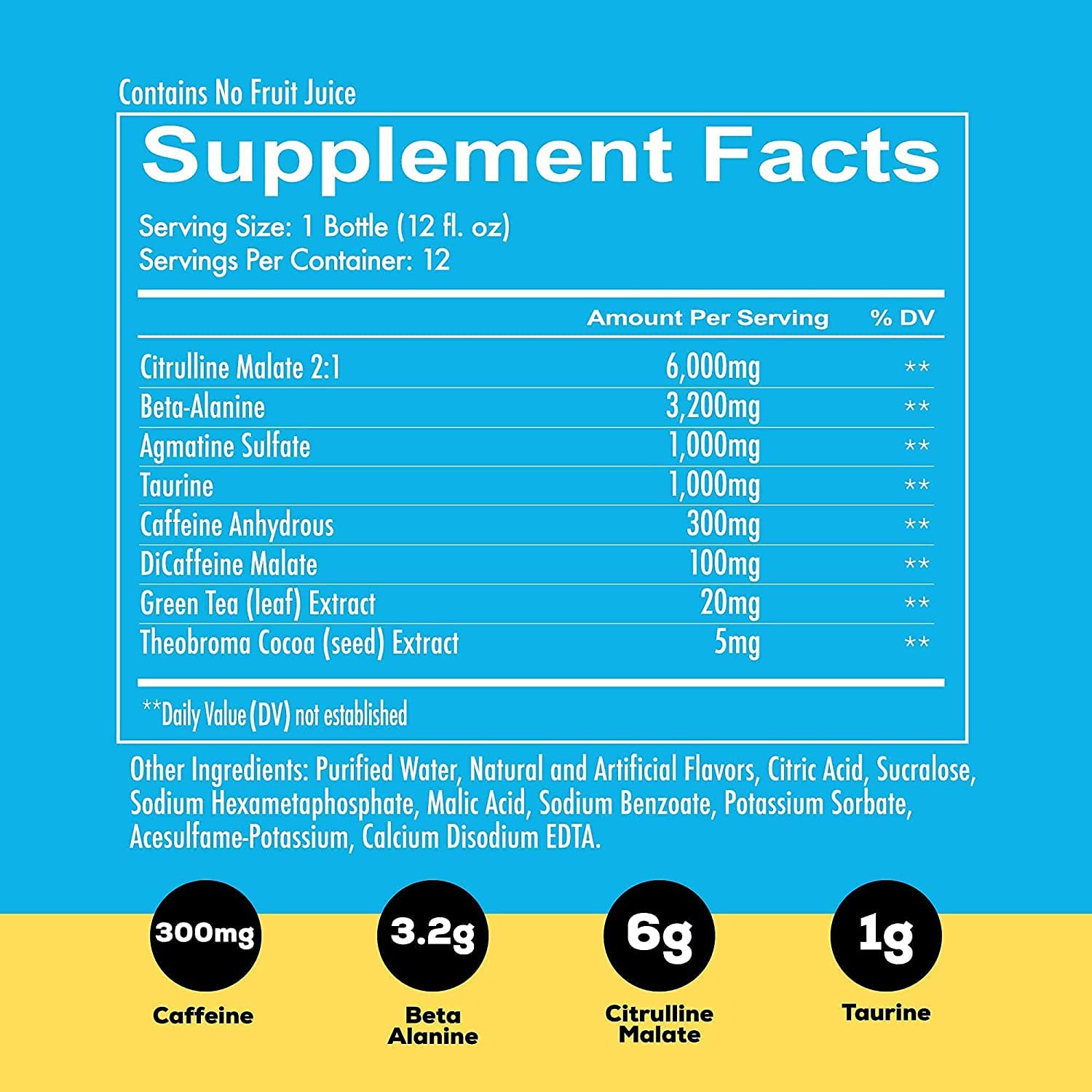 REDCON1 Total War Ready to Drink Pre Workout - Endurance Boosting, Keto Friendly RTD Formula - Amino Acid + Citrulline Malate Pre Workout Drink for Men & Women (Rainbow Candy, 12 Servings)