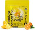 PowderVitamin Electrolytes Powder Plus (20 Servings) Orange Pineapple Electrolyte Powder Zero Calorie Keto,0 Sugar, No Maltodextrin,1000mg Potassium,120mg Calcium,120mg Magnesium, Pink Himalayan Salt