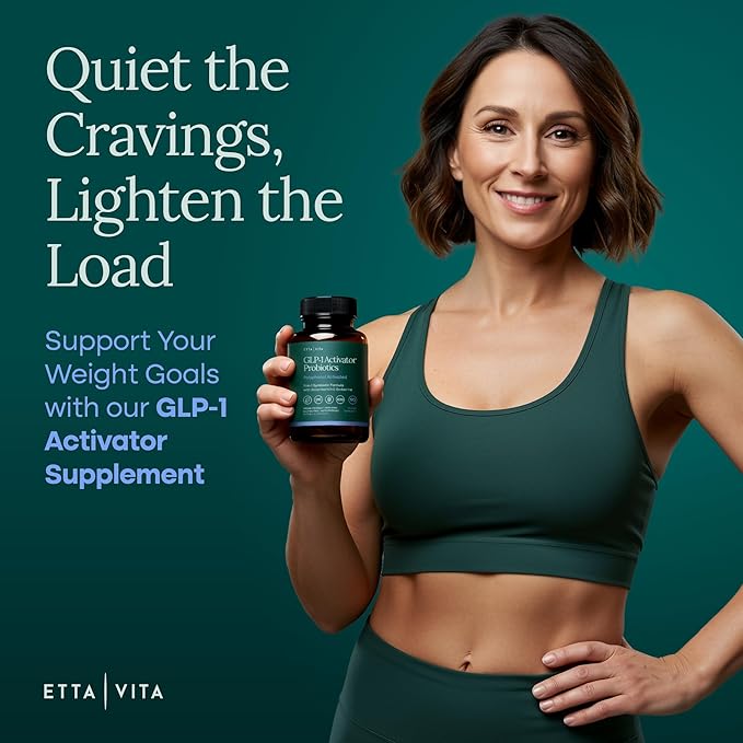 GLP-1 Supplement for Weight Loss & Appetite Control for Men and Women with Akkermansia, Berberine, Inulin, EGCG, Resveratrol, Hops - Supports Digestion, Cravings | 7-Keto Nutritional Supplement