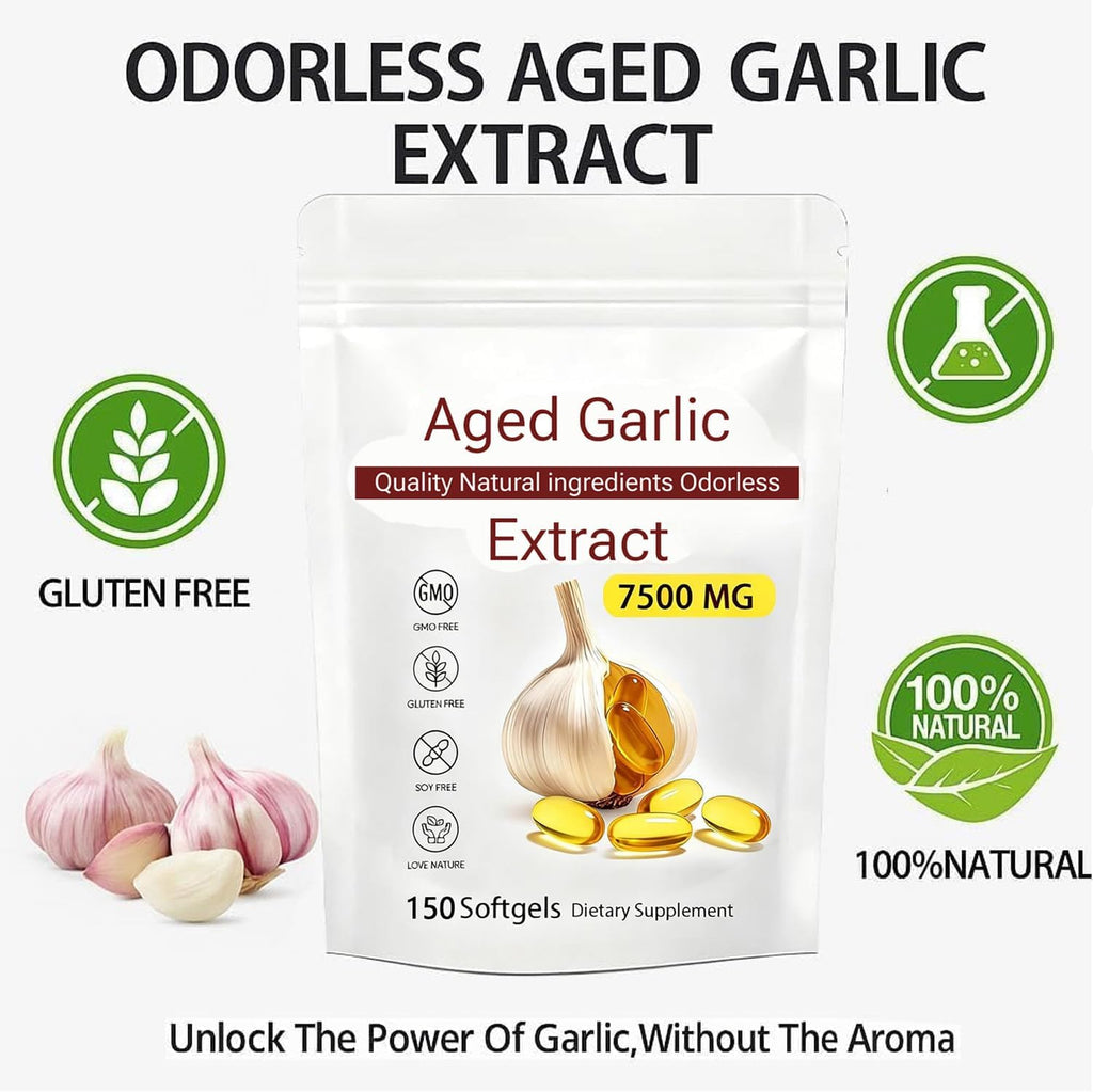 Aged Garlic Extract - 7500mg Odorless (150)