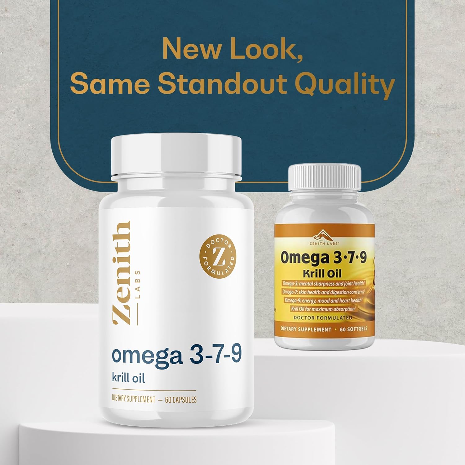 Zenith Labs Omega 379 with Krill - Combines EPA, DHA, Omega-7, and Omega-9 - Includes Krill Oil for Max Absorption