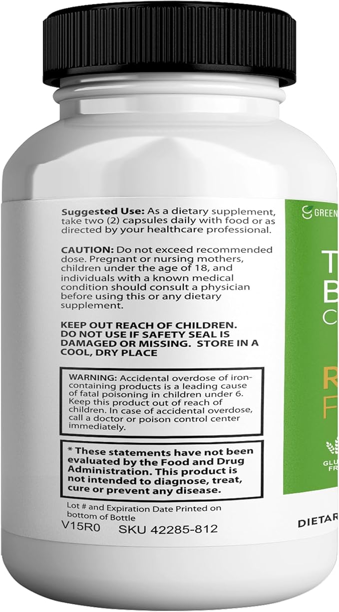 Total Brain Boost - Brain Support Supplement Enhance Memory & Focus Clear Brain Fog & Boost Cognitive Function 120 Natural Capsules