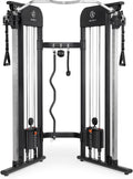 Marcy Strength Training Multi-Functional Trainer with 200 lb Weight Stacks, 2:1 Ratio Cable Pulley Station Home Gym System MFT-942