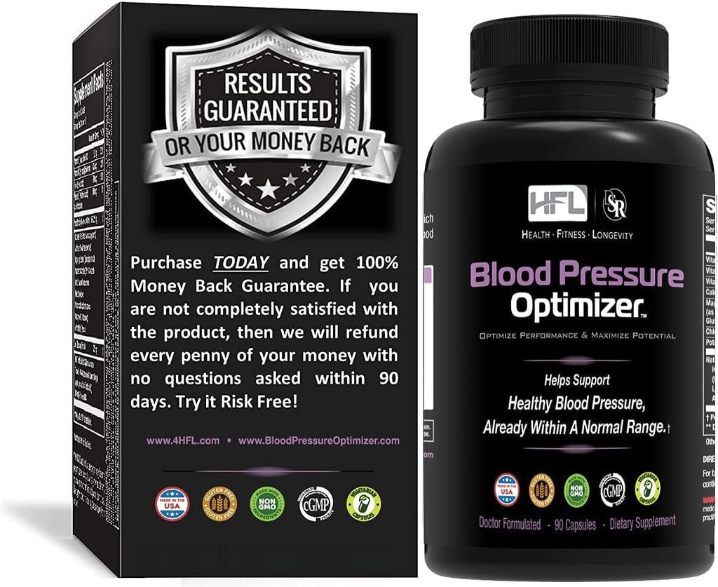 Blood Pressure Optimizer™ by Dr. Sam Robbins | Healthy Blood Pressure & Vascular Function | Heart, Brain & Kidney Health
