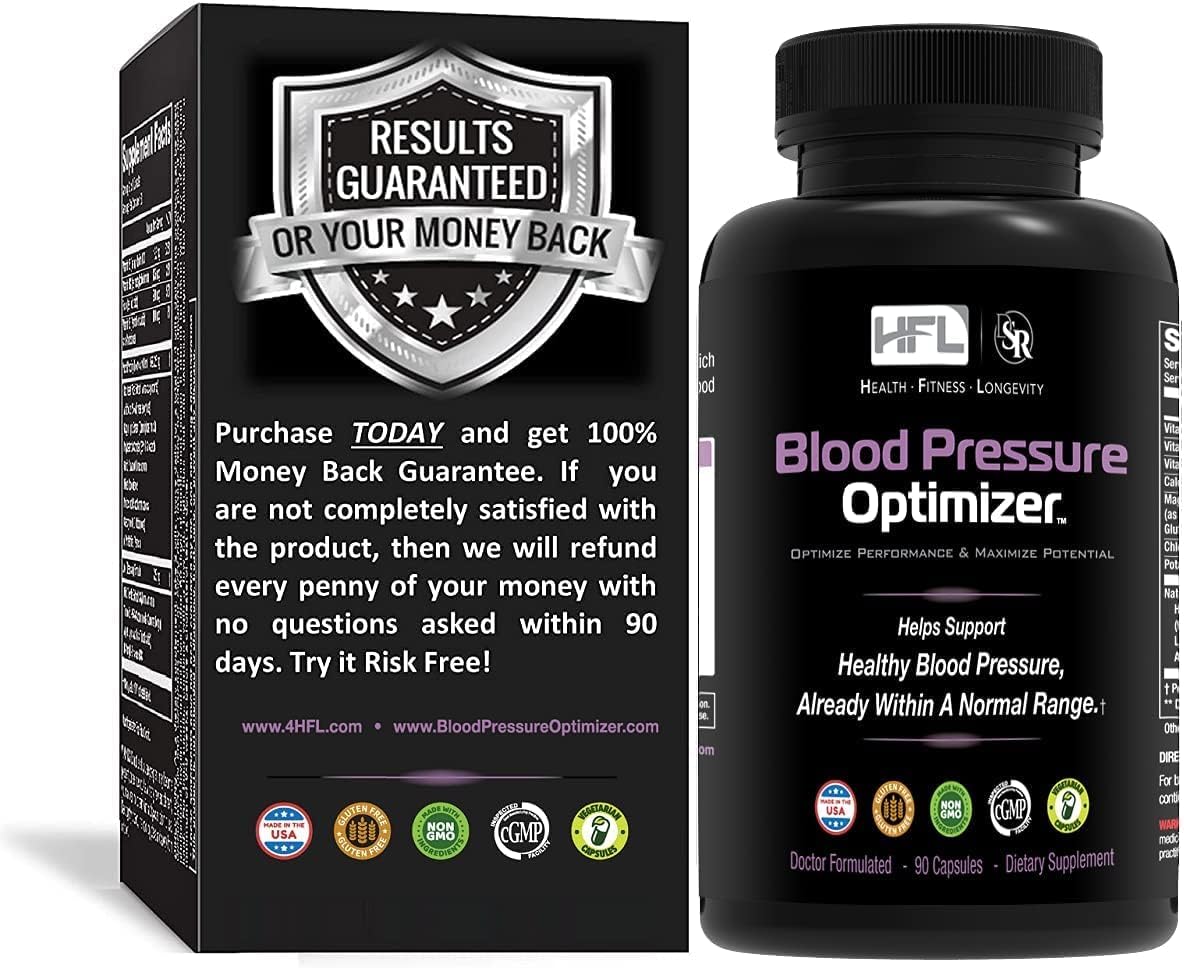 Blood Pressure Optimizer™ by Dr. Sam Robbins | Healthy Blood Pressure & Vascular Function | Heart, Brain & Kidney Health