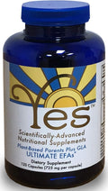 Plant Based Fish Oil Alternative YES Omega 3 & 6 Fatty Acid - Burpless - DHA, EPA, SDA - Cholesterol, Heart, Skin, Energy, Eyes, Immunity Support by YES (120 Gel caps)