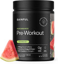 Gainful Performance Pre Workout Powder with Natural Caffeine & Creatine, Watermelon Flavor, Supports Energy, Strength, Endurance, & Recovery with BCAAs, Beta Alanine, L-Citrulline, 20 Servings