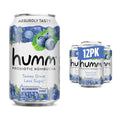 Humm Kombucha Blueberry Mint, Organic, Vegan & GMO Free (12 Pack)