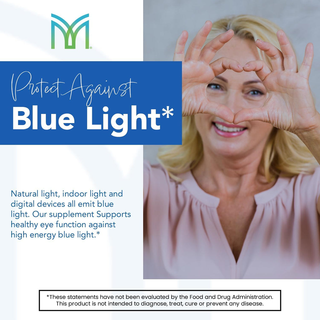 Mannatech Eye Care Supplement, Supports General Eye Health Sight Care Supplement w/Lutein & Zeaxanthin. Eye Support 30 Softgels.