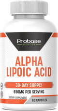 Alpha Lipoic Acid (ALA) 60 Capsules 30-Day Supply