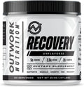 Outwork Nutrition Post Workout Recovery Powder - Creatine Monohydrate, KSM-66 Ashwagandha & Tart Cherry - Speeds Recovery, Eases Soreness - Creatine Powder for Men & Women, Unflavored, 240 Gr