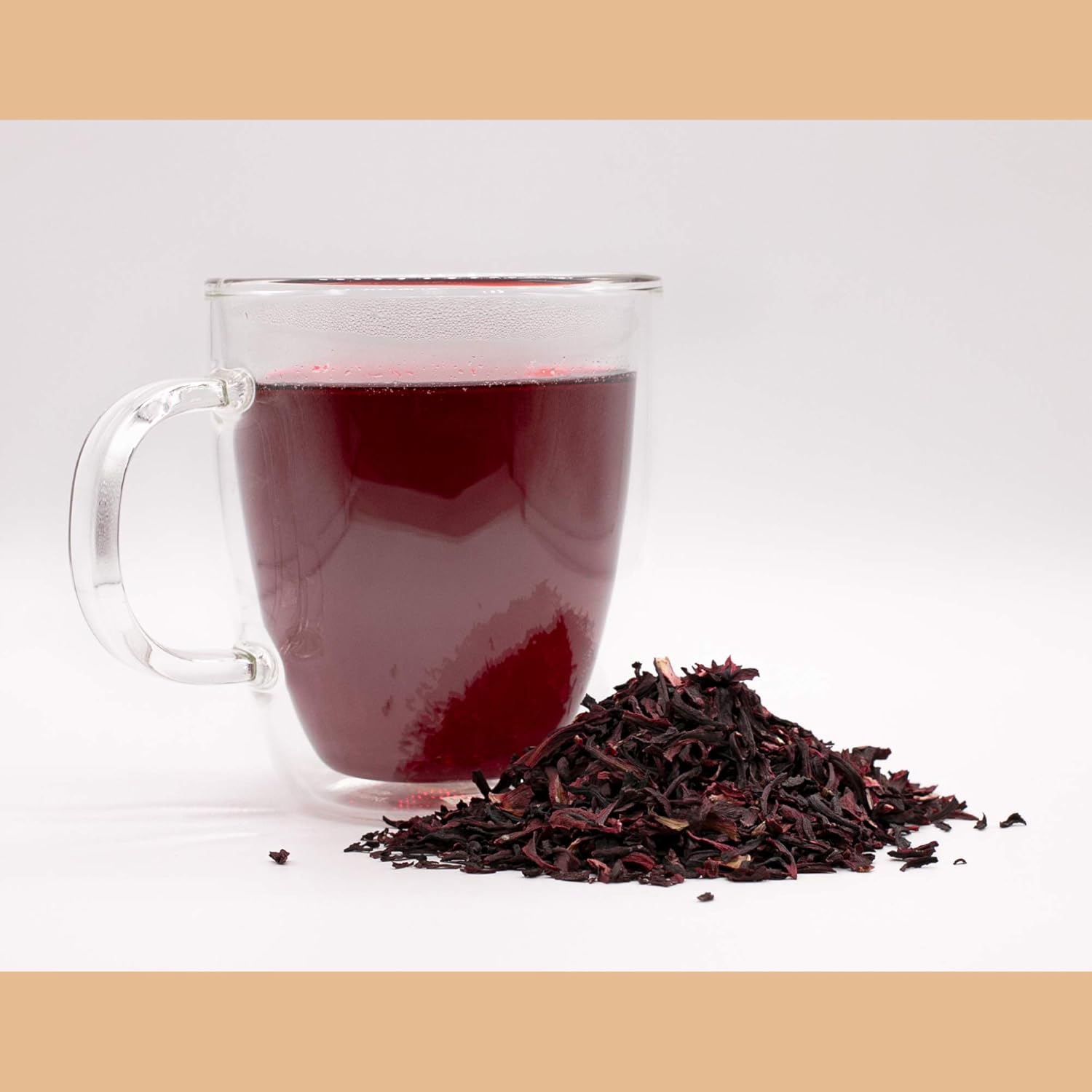 MagJo Naturals, Hibiscus Flowers 1LB (16 Oz) Hibiscus tea cut & sifted flowers, Flor de Jamaica (Pack of 2)