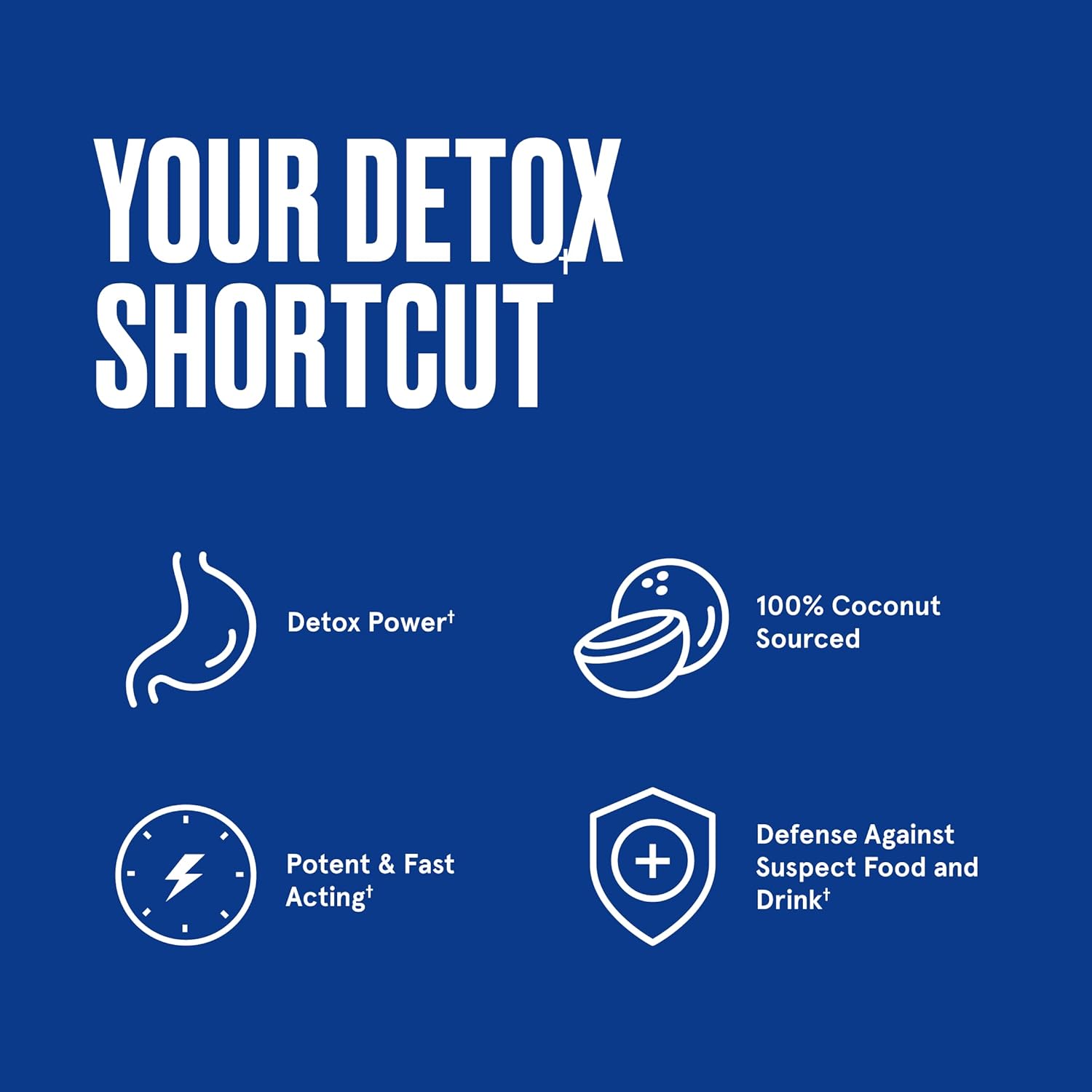 Bulletproof Coconut Charcoal Detox and Gas Relief Capsules, 90 Count, Sourced from 100% Coconut Shells, Activated Charcoal for Bloating Support, Packaging May Vary