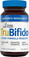 Master Supplements TruBifido - 30 Capsules - Powerful Probiotic for Colon Health & Energy - Immune Booster, Supports Regularity - Gluten Free - 30 Servings