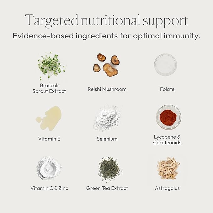 Dietary Supplement Tablets All Natural Immune Support - Immunity Defense - Best Immune System Booster - Organic 60 Capsules Bottle (3 Pack)