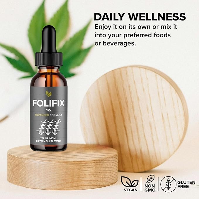 Vitamoon (1 Pack) Folifix Drops Healthy Vitamin Support Supplement - Folifix Drops Advanced Formula, 24 Hour Liquid Reviews, 1 Month Supply