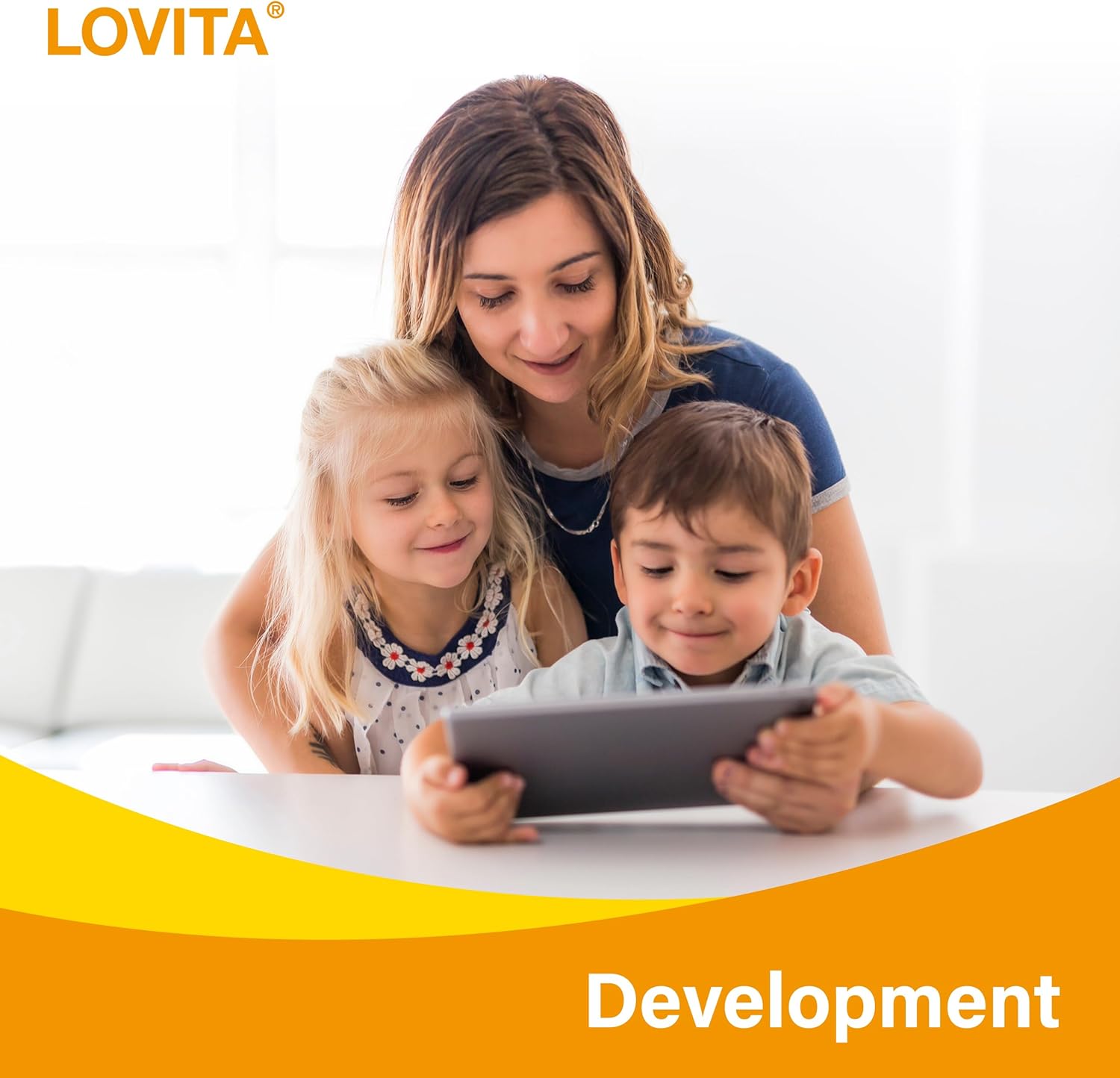Lovita Kid’s Super Smart, Omega-3 for Children, 180 mg Total DHA & EPA, Lemon Flavor Fish Oil, Support Brain & Vision Health, 30 Softgels (Pack of 3)