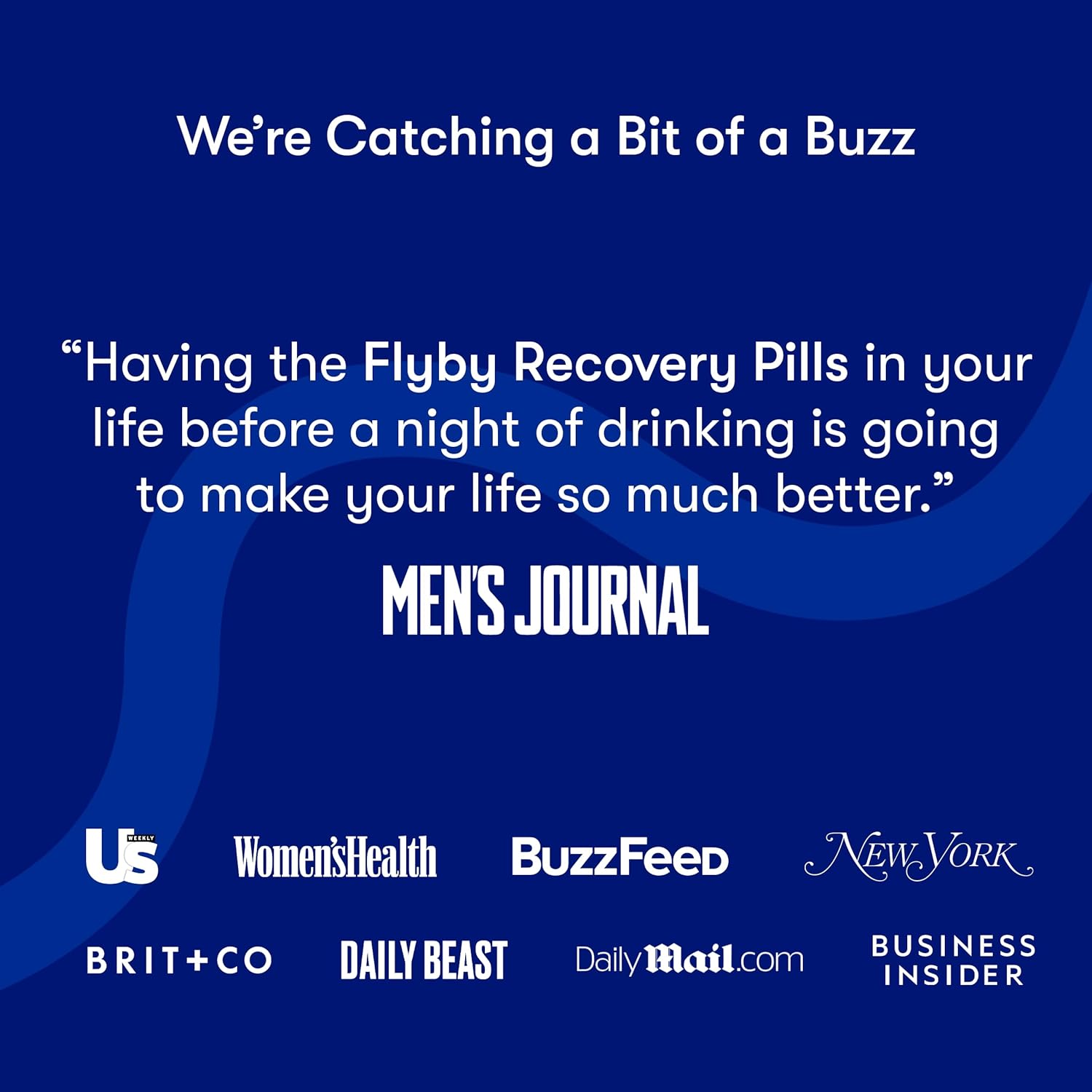 Flyby Recovery Supplement - All The Hang, Without The Over!™ - with Milk Thistle, Vitamin C, Activated Charcoal, and Apple Cider Vinegar - Pre & Post Drinking Formula (80 Count)
